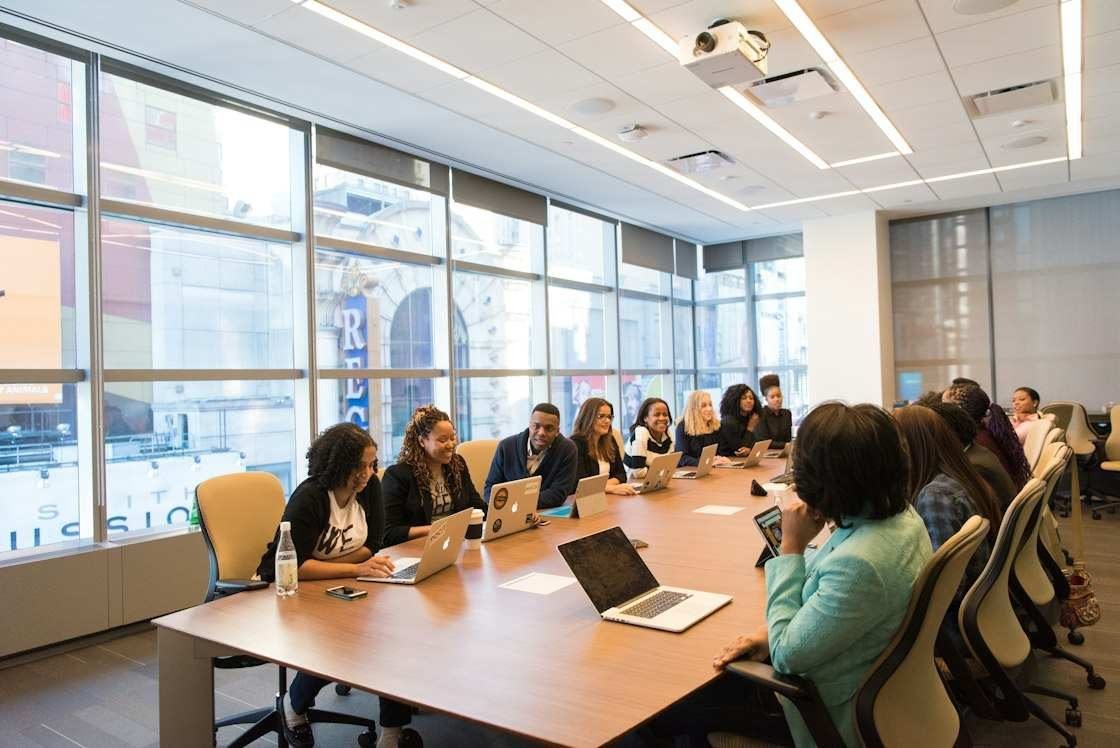 Boardroom meeting